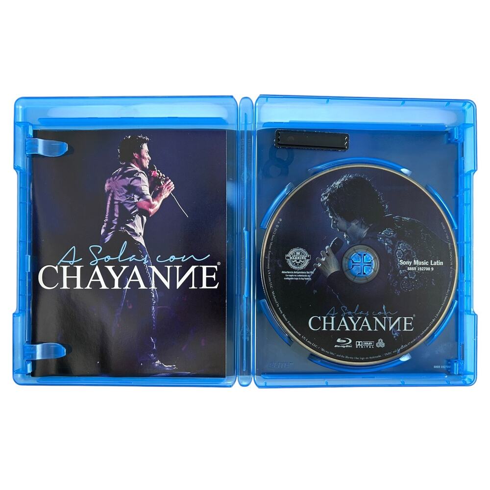 Chayanne A Solas Con Blu-ray 2012 Sony Music Latin Concert Live Tested OOP - Picture 3 of 3